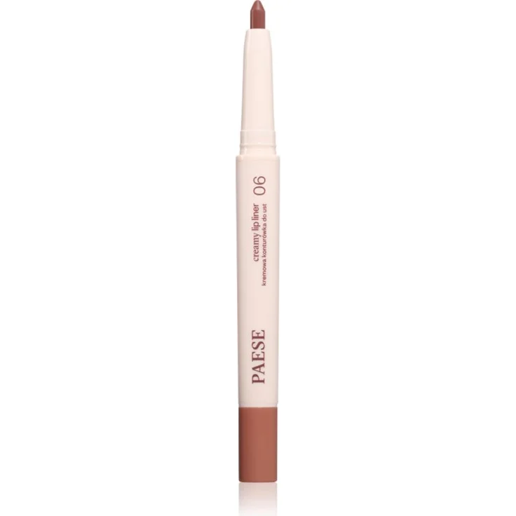 Paese Creamy Lip Liner, Cremiger Lippenkonturenstift in 06 Crown Brown, 0.6 g mit Langzeiteffekt und präziser Konturierung