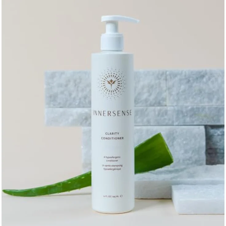 Innersense Organic Beauty Clarity Hairbath 295 ml, hypoallergenes Shampoo für empfindliche Haut, parfümfrei, feuchtigkeitsspendend, für alle Haartypen – Bild 3