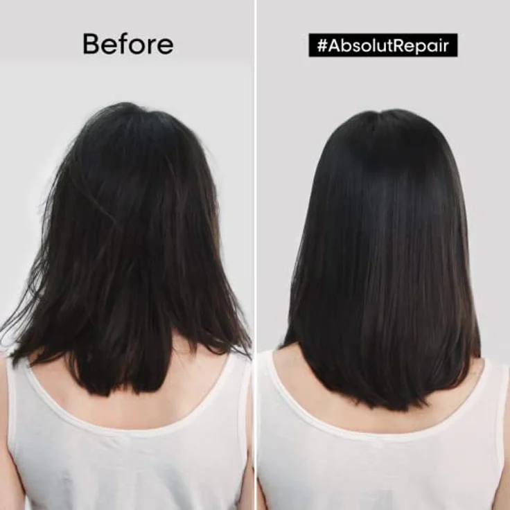 L´Oréal Professionnel Série Expert Absolut Repair Gold Quinoa + Protein Golden Masque pflegende Haarmaske für stark geschädigtes Haar 250 ml – Bild 2