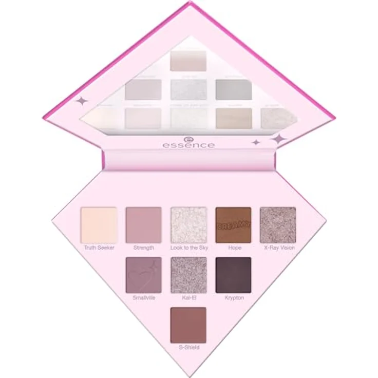 essence Superman Lidschattenpalette Farbton 01 Find your power, 7 g, intensive Pigmentierung, vegan, schimmernd-mattes Finish – Bild 1