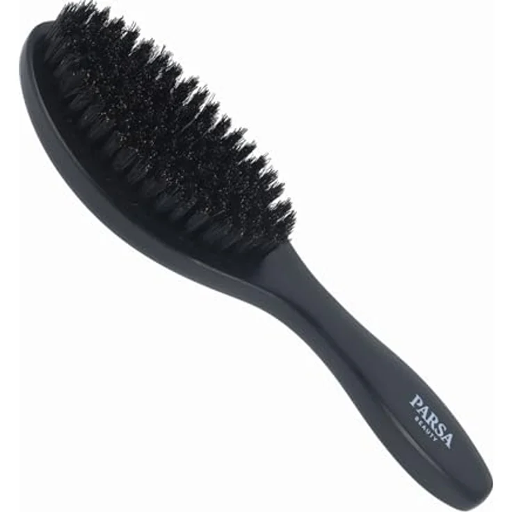 PARSA Beauty Sleek Brush Breit, Haarbürste mit Mischborsten aus FSC-zertifiziertem Birkenholz für extra glatten Sleek-Look – Bild 1