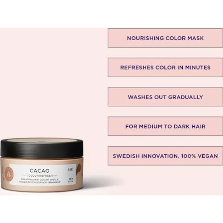 Maria Nila Colour Refresh Cacao 6.00 100 ml – Bild 2