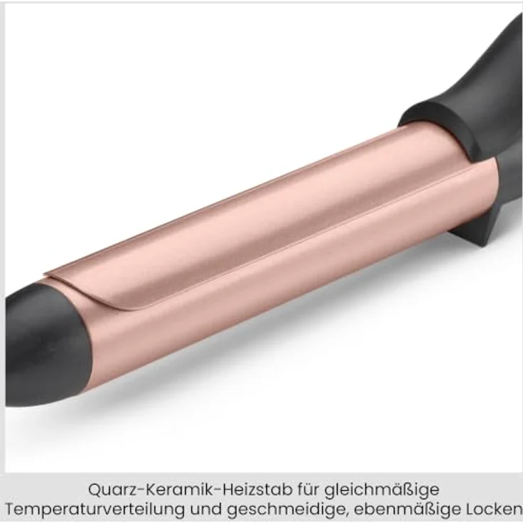 BABYLISS C 263 E Cosmos Lockenstab, 25 mm Heizstab mit Keramikbeschichtung, 6 Temperaturstufen bis 210 °C, Drehkabel 2,5 m – Bild 3