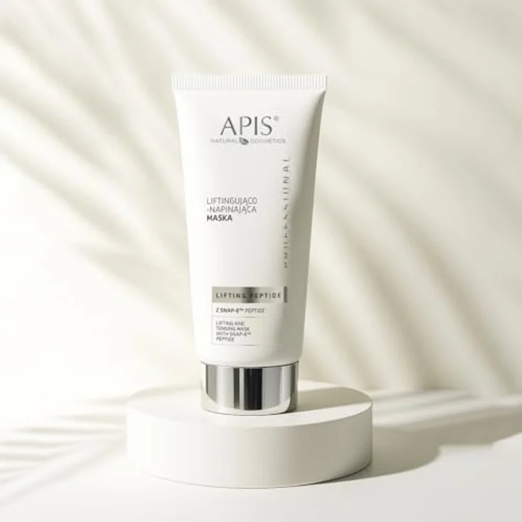 Apis Natural Cosmetics Lifting Peptide SNAP-8™ Gesichtsmaske, 200 ml, lifting und festigend mit intensiver Feuchtigkeitspendung – Bild 3