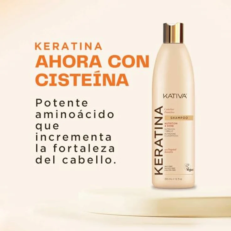 Kativa Keratin Shampoo 1000 ml – Bild 4