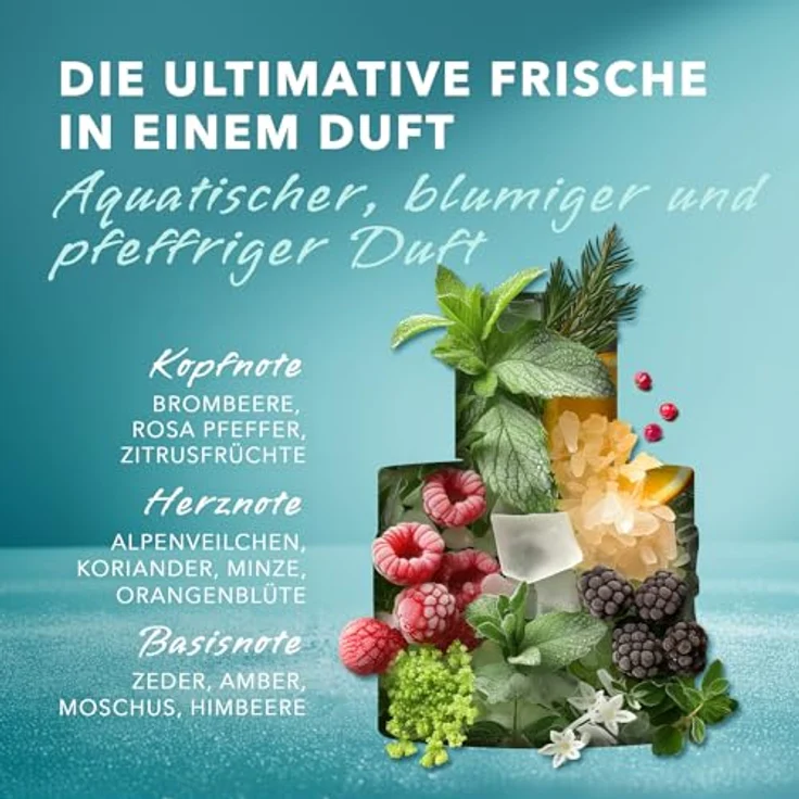 Mexx ICE TOUCH Woman Eau de Toilette, sommerfrischer Duft mit Orangenblüten, 20 ml, für aktive & inspirierende Frauen – Bild 5