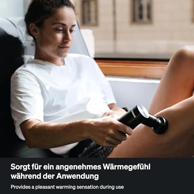BLACKROLL® HEAT HEAD, Wärme-Aufsatz für die FASCIA GUN, gezielte Muskelentspannung durch Wärme & Vibration, 90 Minuten Laufzeit, kompakt & kabellos, schwarz – Bild 3