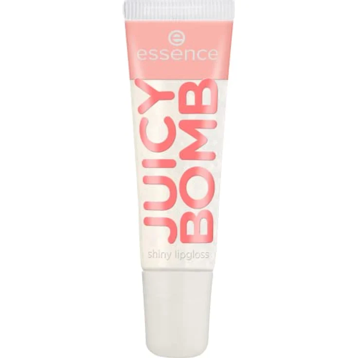 essence JUICY BOMB shiny lipgloss, Nr. 101, Transparent, glänzend, strahlend frisch, schimmernd, vegan, ohne Alkohol, ohne Parabene, ohne Mikroplastikpartikel, 1er Pack (10ml) – Bild 2