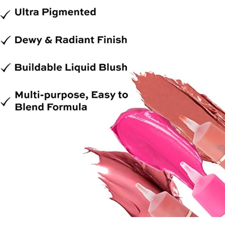 Makeup Revolution, Superdewy Liquid Blusher, You Got Me Blushing, 15ml – Bild 2