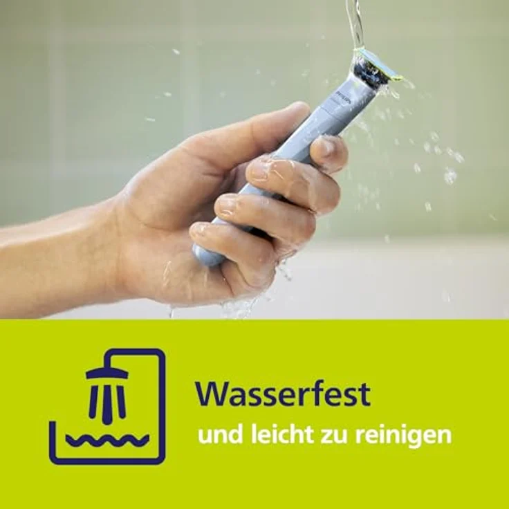 Philips OneBlade First Shave, Elektrisches Hybrid-Rasiersystem für Jungen, Anti-friction Rasierklingen, abwaschbar – Bild 7