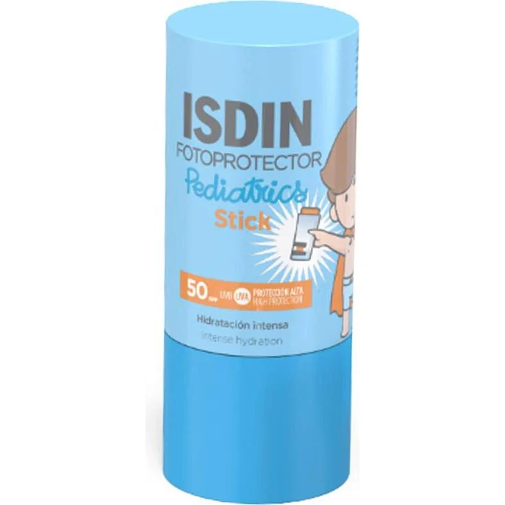 Isdin FP PEDI ST LSF50, Sonnencreme für Kinder mit SPF 50, 10 g, praktischer Stick für unterwegs