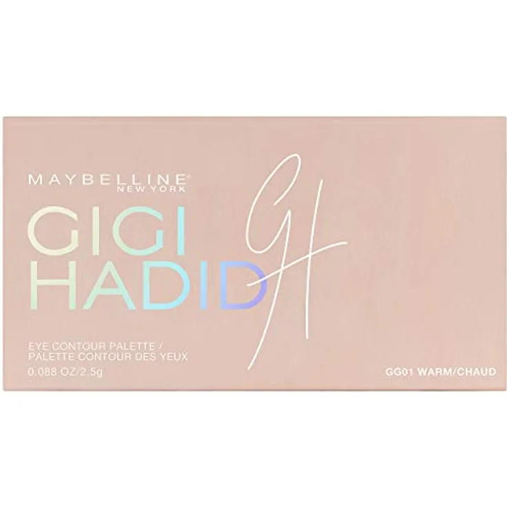 Maybelline New York Gigi Hadid Eye Contour Palette GG01 Warm, 3 g