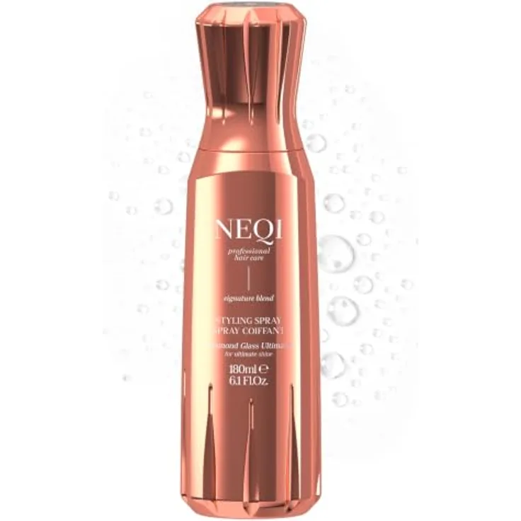NEQI Diamond Glass Ultimate Haarpflege-Spray, 180 ml für intensiven Hochglanz und starken Halt