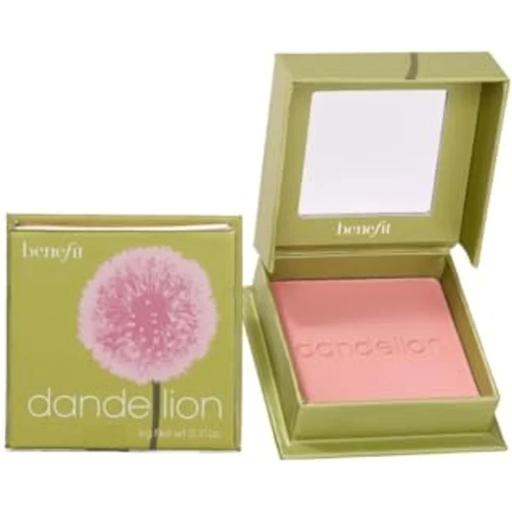 Benefit Dandelion Baby Pink Brightening Blush, 6 g - Ölfreie Formel für vollständige Abdeckung und errötenden Glanz – Bild 1