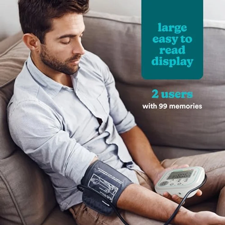 Homedics, Blutdruckmessgerät, Blood Pressure Monitor (Blutdruckmessgerät Oberarm) – Bild 5