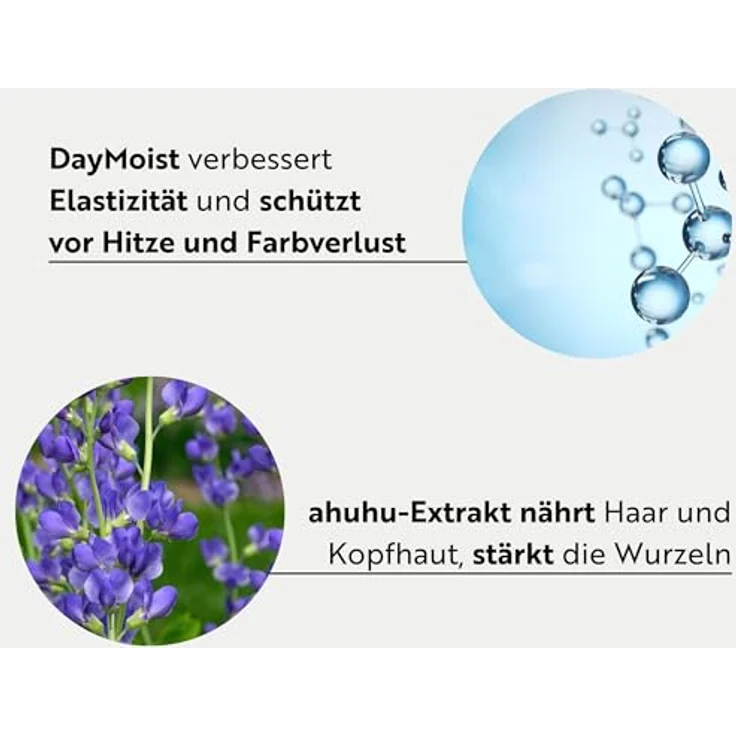 ahuhu COLOR REFRESH Shampoo Cool Blond, 500ml Silbershampoo gegen Gelbstich für blondes & graues Haar, vegan & silikonfrei, intensive Feuchtigkeit – Bild 2
