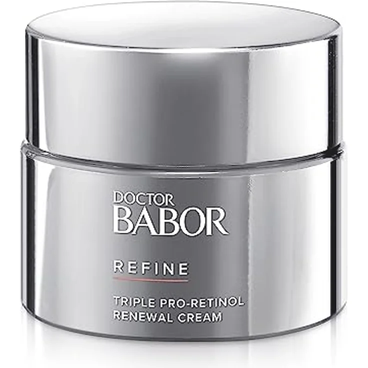 DOCTOR BABOR Straffende Creme mit Retinol, Anti-Aging Gesichtscreme für pralle Haut und gegen Hyperpigmentierung, Medizinische Anti-Falten Gesichtspflege, Triple Pro-Retinol Renewal Cream, 1 x 50 ml – Bild 1