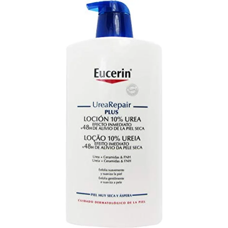Eucerin Complete Repair Lotion Harnstoff 10% 1000ml, Feuchtigkeitslotion mit lang anhaltender Wirkung, Spender, 1000ml