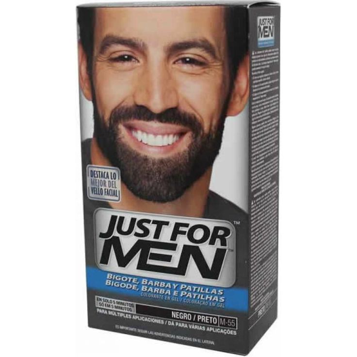 Just For Men Moustache And Beard Real Black 28,4g für einen schön gepflegten Bart