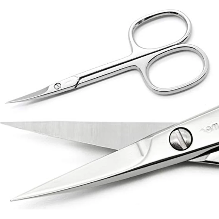 remos professional body care REMOS Nagel- & Hautschere, 9.5 cm aus gehärtetem Stahl mit gebogener Klinge und langer Lebensdauer – Bild 3