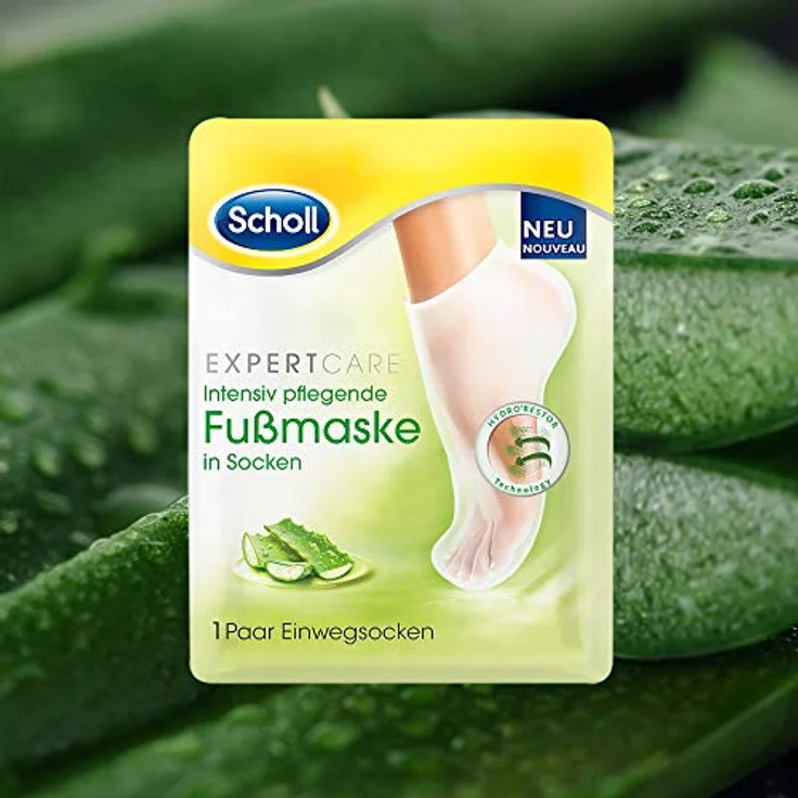 Scholl Intensiv Aloe Vera Fußmaske 3 Stück – Bild 9