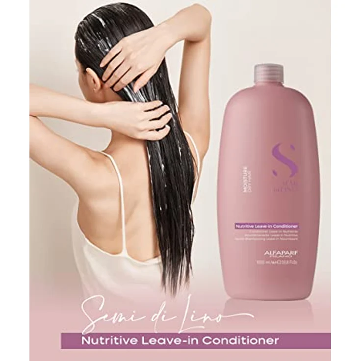 Alfaparf Semi Di Lino Moisture Nutritive Leave-In Conditioner 1000 ml – Bild 3