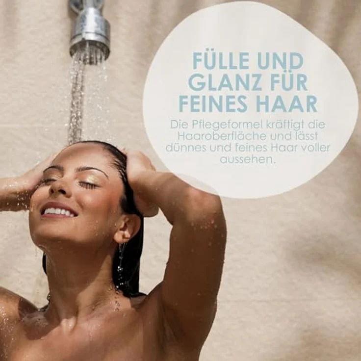 Jean & Len Philosophie Shampoo Volumen Bambus Lilie 300 ml – Bild 4
