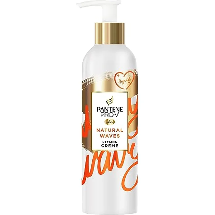 Pantene Pro-V Natural Waves Nährende Styling Haar Creme, Mit Arganöl, 235 ML