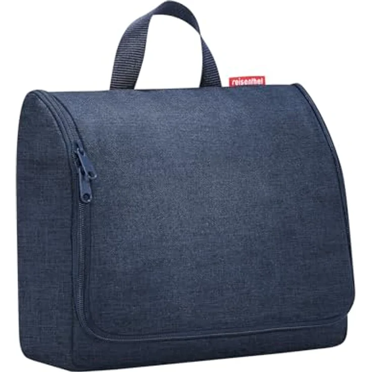 reisenthel Toiletbag XL, Kulturbeutel 28 cm, grau, 100% Polyester – Bild 1