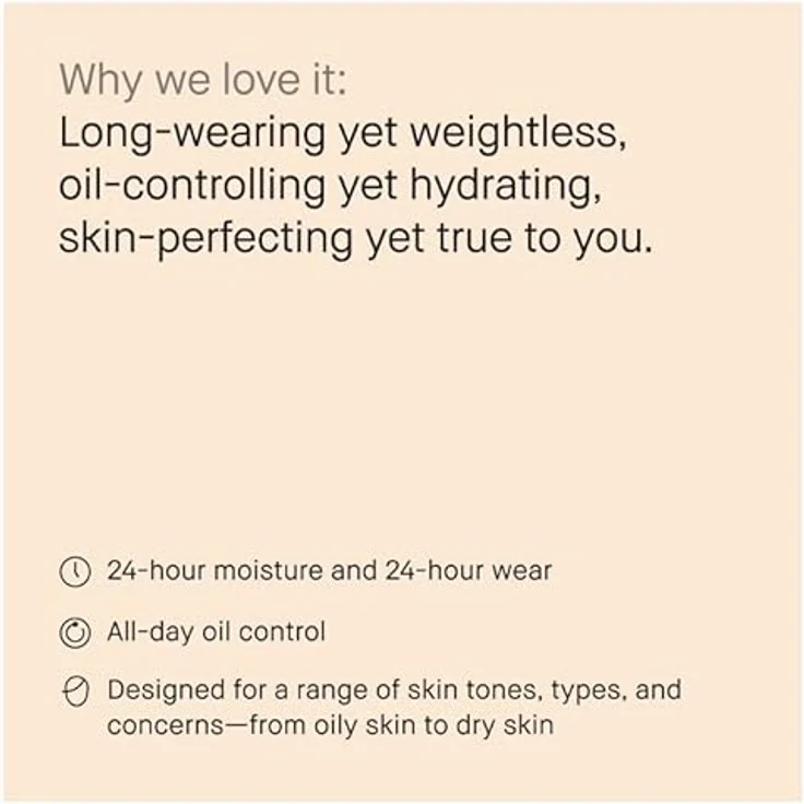 Bobbi Brown Weightless Skin Foundation, 30 ml, SPF 15, in 14 Warm Sand, für natürlich mattes Finish und 24 Stunden Feuchtigkeit – Bild 3