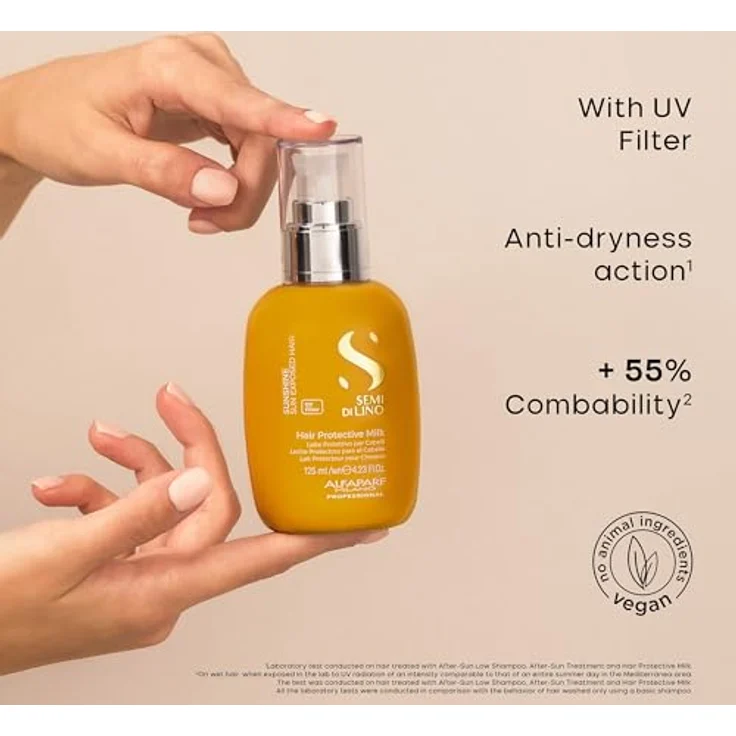 ALFAPARF MILANO Semi DI Lino Haarmaske, 125 ml, mehrfarbig – Bild 3
