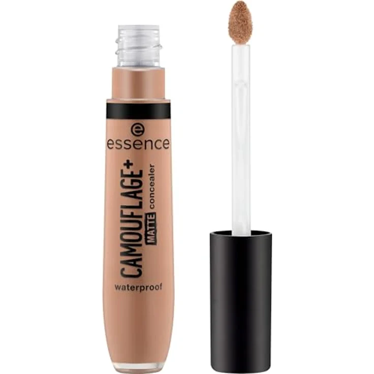 essence CAMOUFLAGE+ MATTE Flüssig-Korrektor, hochpigmentierter Concealer mit Matt-Effekt, Farbton 160, 8 ml – Bild 1