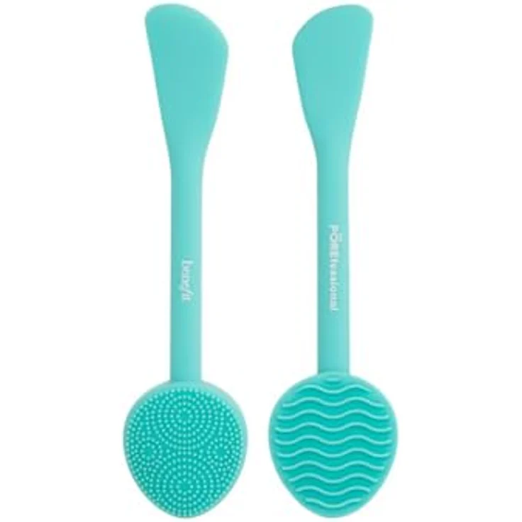 Benefit Cosmetics The POREfessional All-In-One Mask Wand Gesichtsbürste, doppelseitiger Silikonapplikator zum Auftragen, Massieren und Peelen von Gesichtsmasken und Reinigern – Bild 2