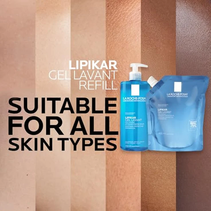La Roche-Posay Lipikar Gel Lavant, schützendes und beruhigendes Duschgel, 400 ml, für empfindliche Haut – Bild 4