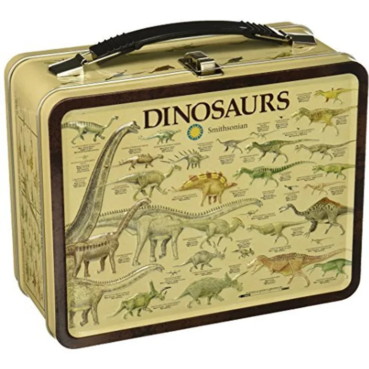 Aquarius 48183 Smithsonian Dinosaurier große Blechdose, mehrfarbig
