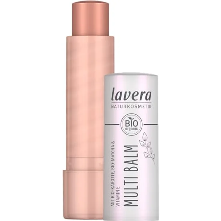Lavera Multi Balm, Multifunktionsbalsam für Lippen und Wangen, Farbton 03 Sundown Gold, 4.5 g