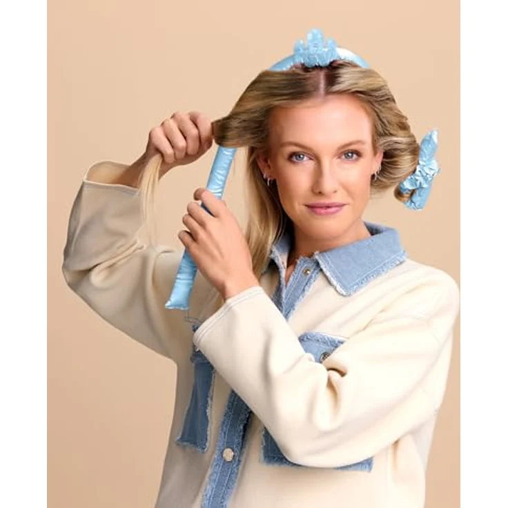 Invisibobble GIFT SET Baby Curl S - Hitzefreies Lockenset für feines Haar - 2 Haargummis, 1 Haarspange, 1 Lockenband - Sanftes Styling für mühelos natürliche Locken – Bild 4