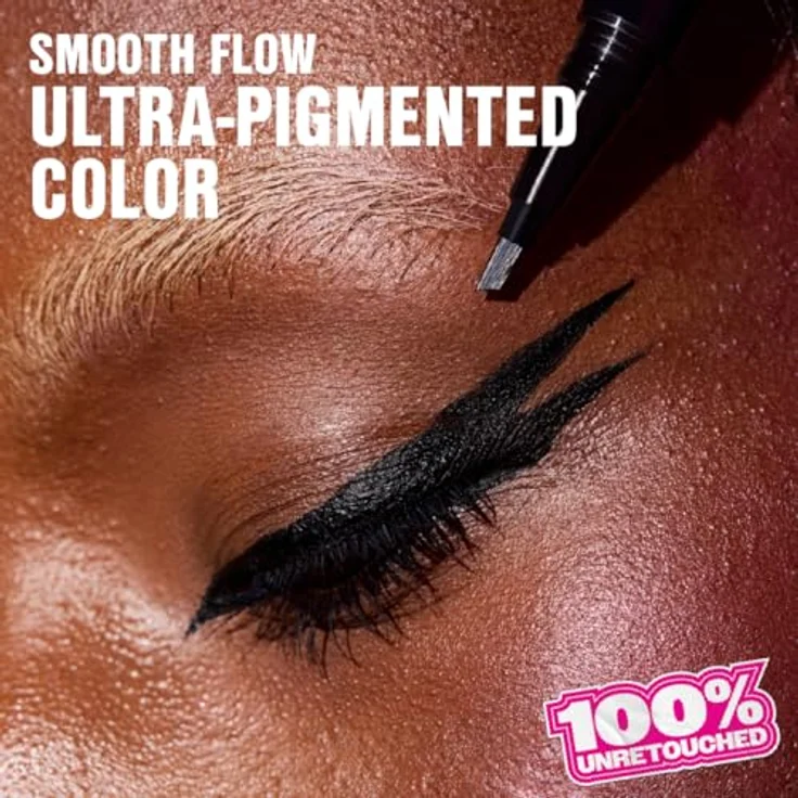 Wet n Wild Breakup Proof Wing Out Eyeliner, wasserfest, Filzstift, Ultra Black, 0.9 ml – Bild 4
