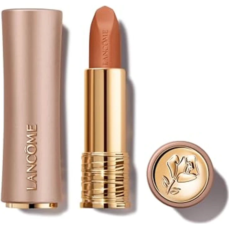 Lancôme L'Absolu Rouge Intimatte Off-Camera 101, Lippenstift mit mattem Finish und feuchtigkeitsspendenden Grand-Rose-Extrakten – Bild 1