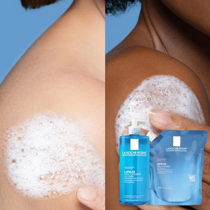 La Roche-Posay Lipikar Gel Lavant, schützendes und beruhigendes Duschgel, 400 ml, für empfindliche Haut – Bild 5