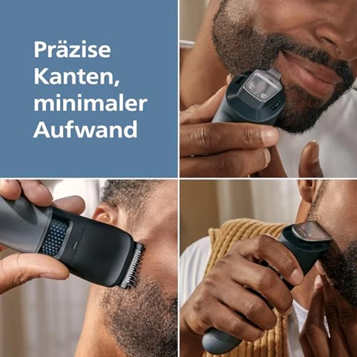 PHILIPS BT7660/15 Serie 7000 Bartschneider mit 40 Längeneinstellungen, selbstschärfenden Klingen und bis zu 120 Minuten Akkulaufzeit – Bild 3