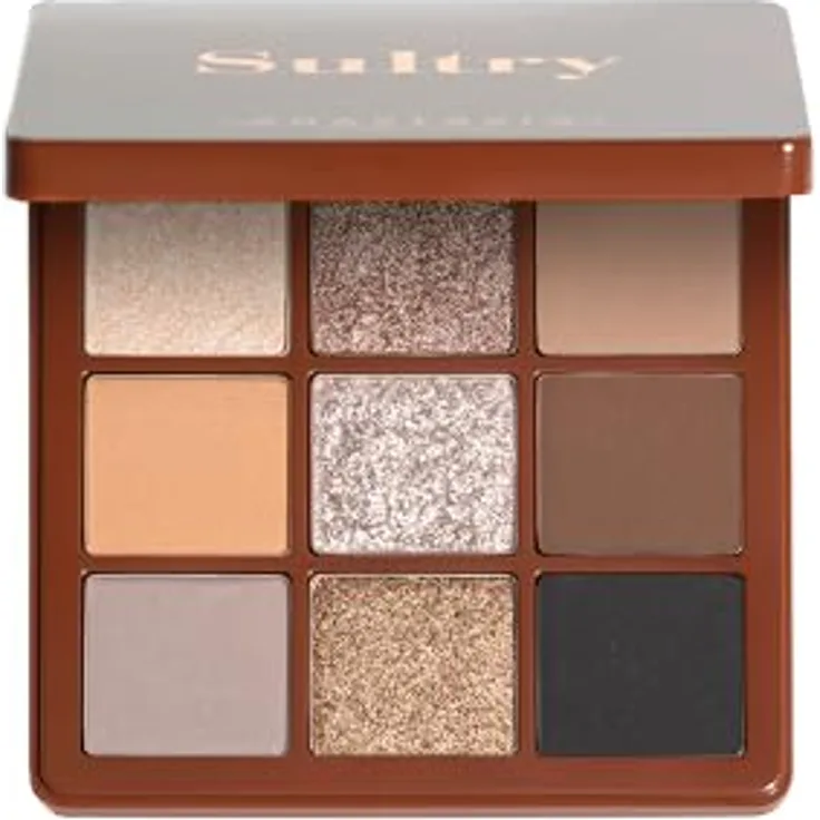 Anastasia Beverly Hills Sultry Mini Eyeshadow Palette, 9 hochpigmentierte Lidschatten in neutralen und metallischen Farbtönen, 6,4 g