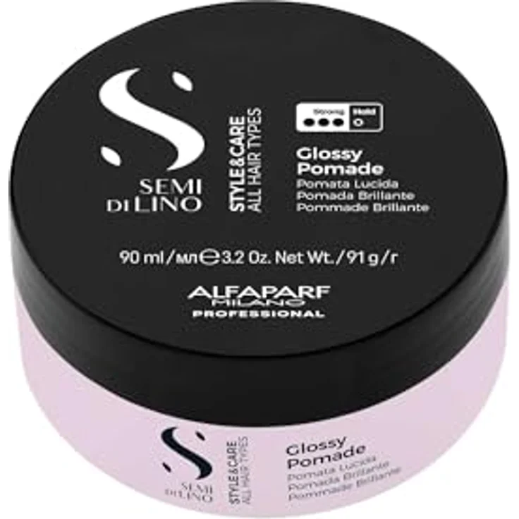 Alfaparf Milano Style & Care Wax Pomade, Haarstyling Wachs mit starkem Halt, transparentem Glanz und veganer Formel, 90ML – Bild 2