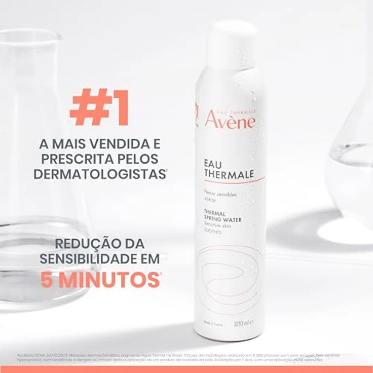 Avene Eau Thermale Thermalwasser Spray Empfindliche Haut 300 ml, Textur: Flüssig, feuchtigkeitsspendende Wirkung – Bild 3
