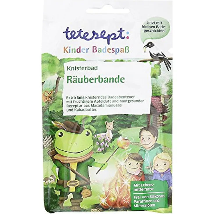TETESEPT Kinder Badespaß Knisterbad Räuberbande 50 g