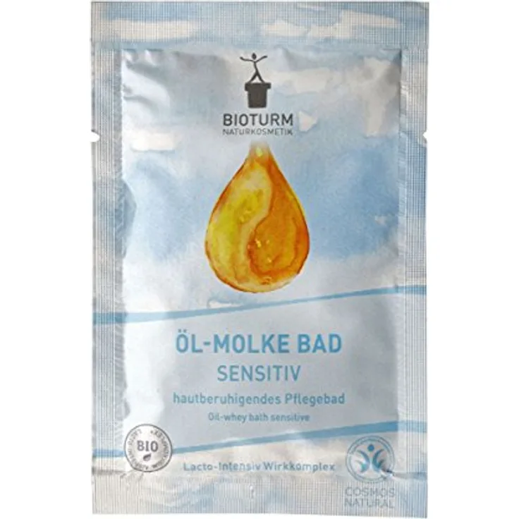 Bioturm Öl-Molke Bad - Sensitiv, Badezusatz mit beruhigenden Eigenschaften, 30ml