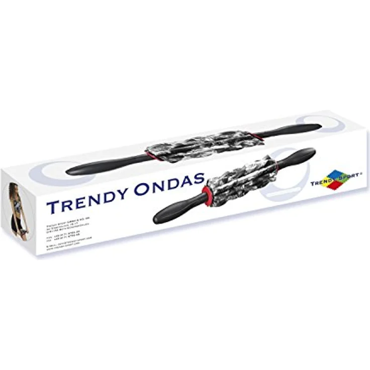 Trendy Sport Massageroller Trendy Ondas, Faszienroller zur Steigerung der Durchblutung, 40 cm, leicht transportabel – Bild 7
