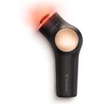 THERABODY TheraFace PRO, All-in-One Gesichts-Massagegerät mit Mikrostrom, LED-Lichttherapie und perkussiver Reinigung, schwarz