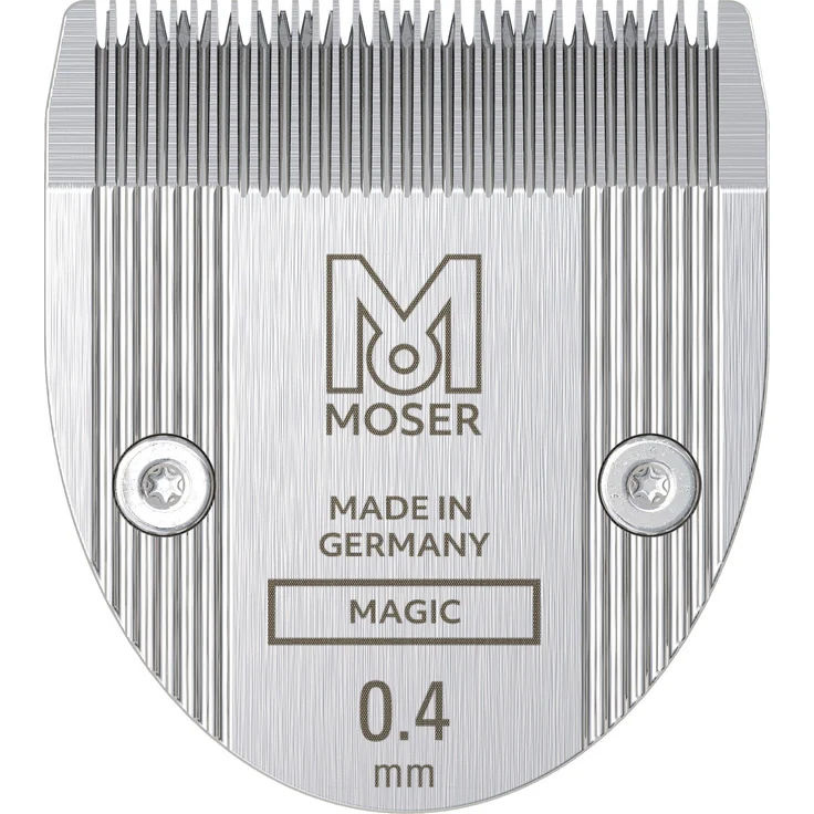 Moser Wechsel-Schneidsatz Star Blade für Moser Prima, präzisionsgeschliffen mit Schnittlänge 0,4 mm und 32 mm Breite – Bild 1
