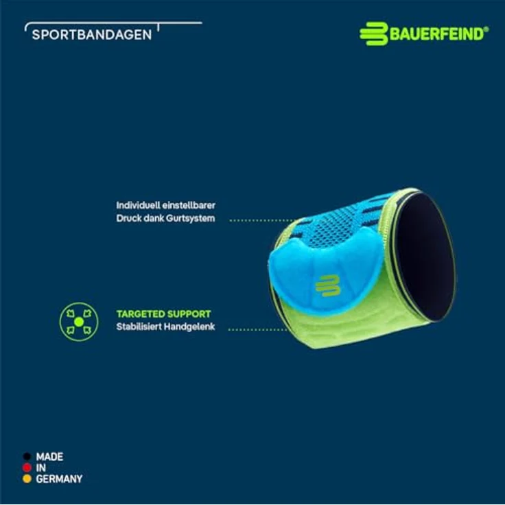 Bauerfeind Sports Handgelenkbandage rivera, Gr. L-XL - Preisvergleich – Bild 2
